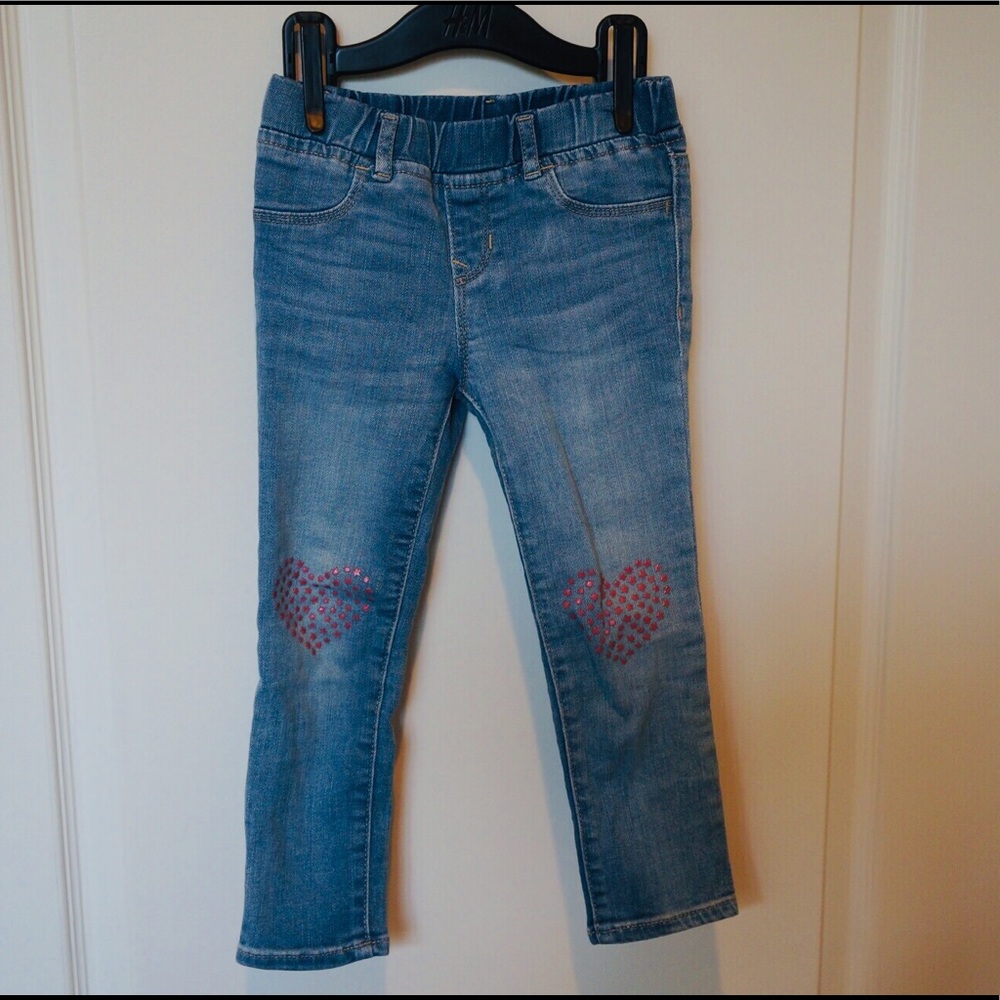 Gap brand girls stretch jean leggings